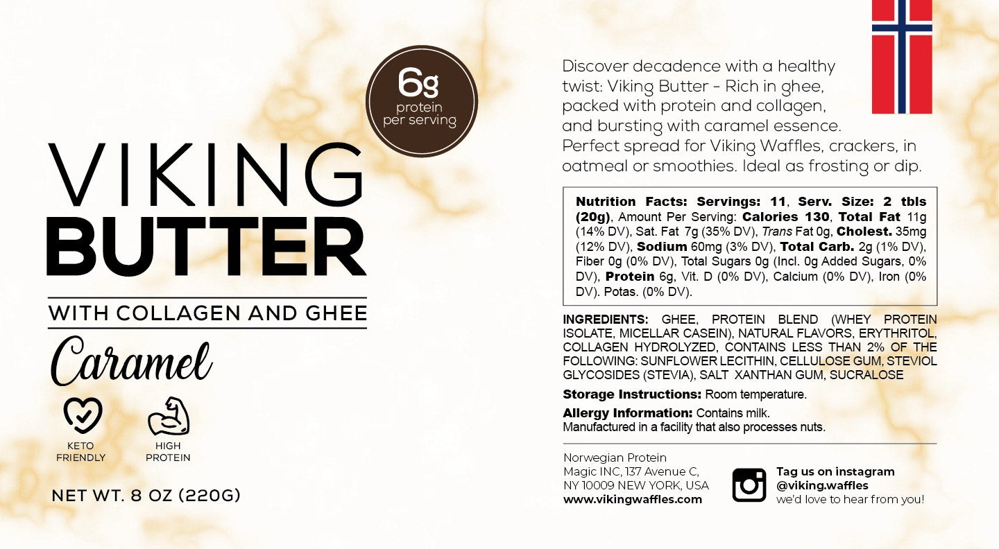 VIKING BUTTER - with collagen protein