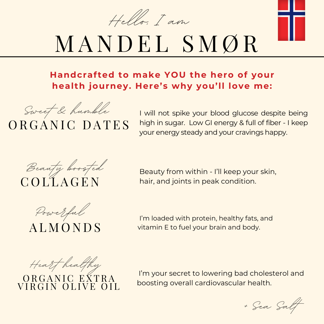 MANDEL SMØR - Protein Almond Butter