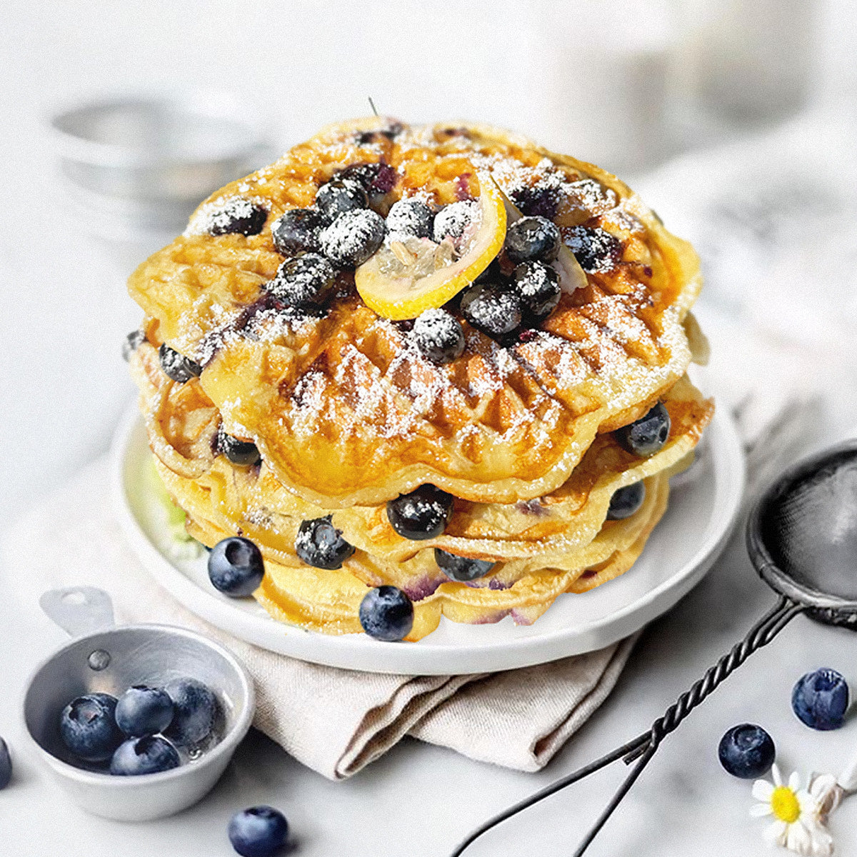 Blueberry Protein Waffles (limited edition)