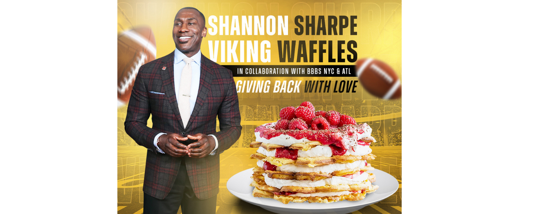 shannon sharpe viking waffles