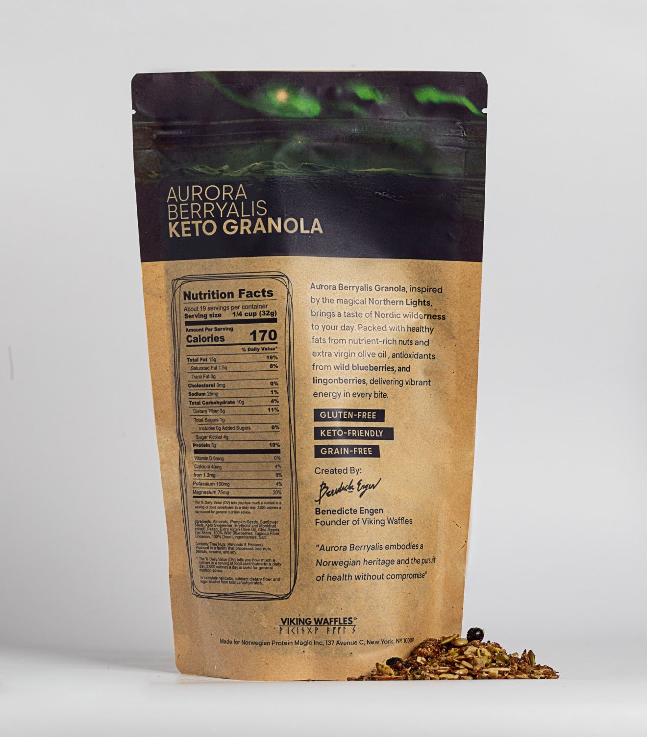 Aurora Berryalis - Keto Granola