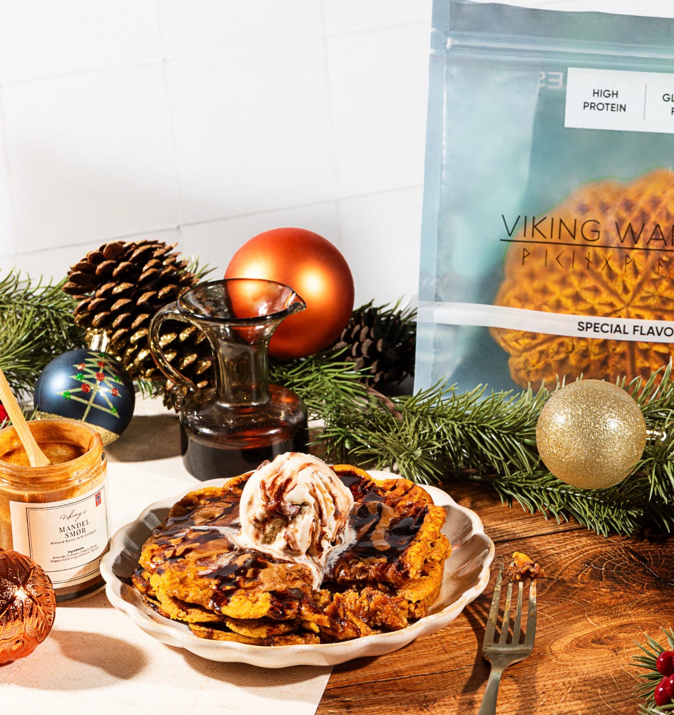 Protein Pumpkin Spice Waffles (Limited Edition)