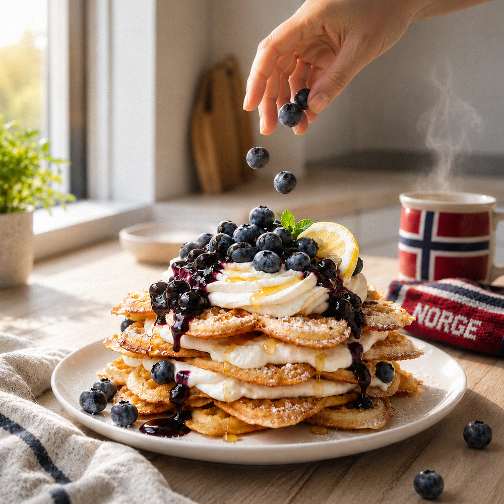 Blueberry Protein Waffles (limited edition)