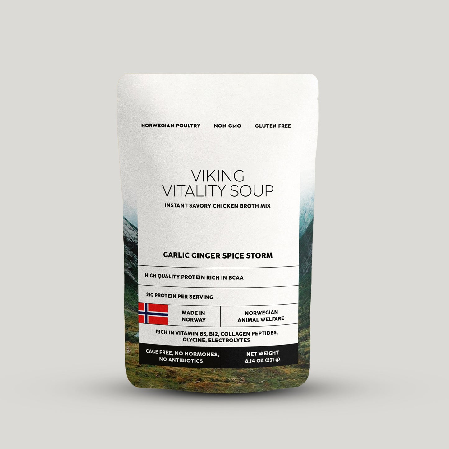 Viking Vitality Soup (collagen bone broth)