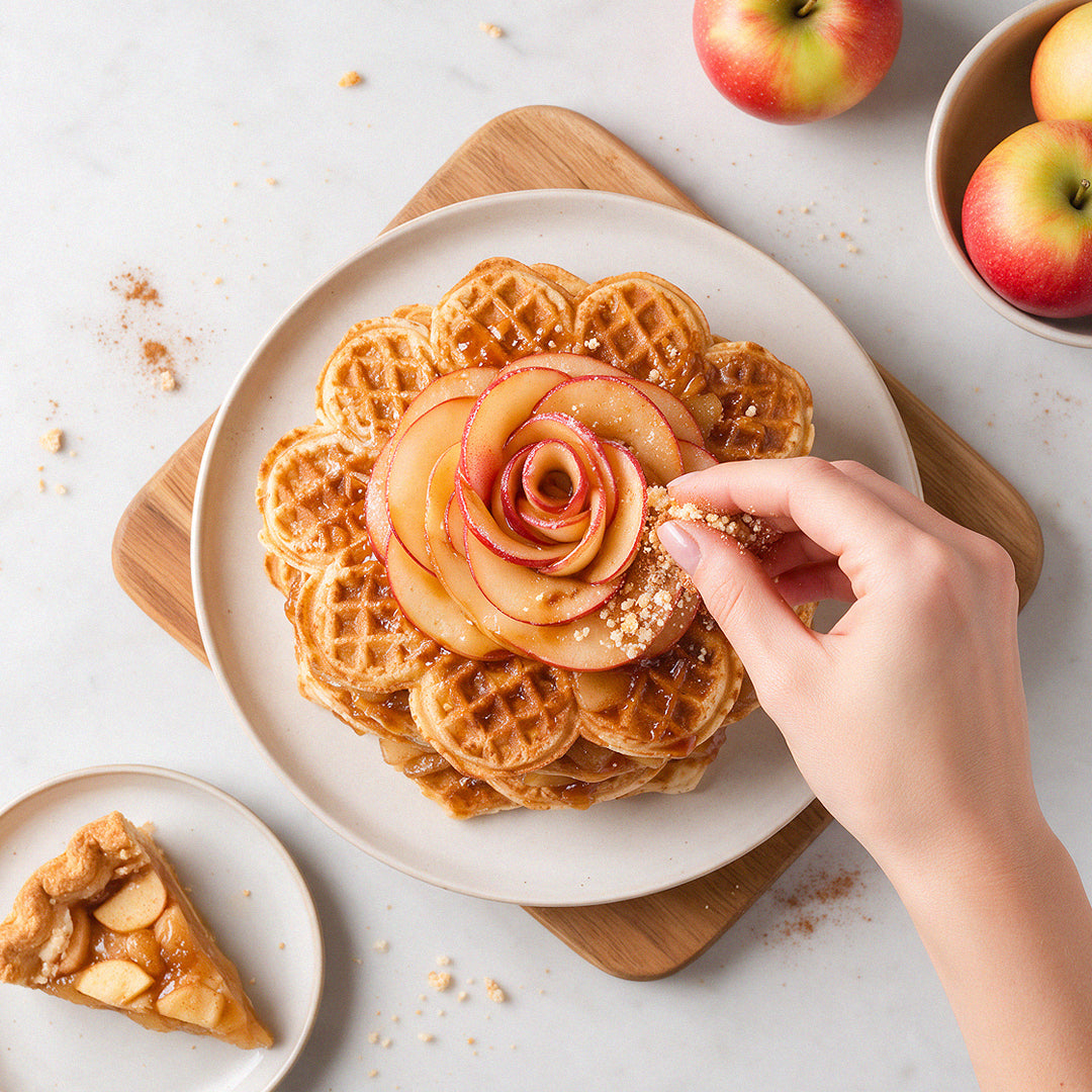 Apple Spice Protein Waffles (Limited Edition)