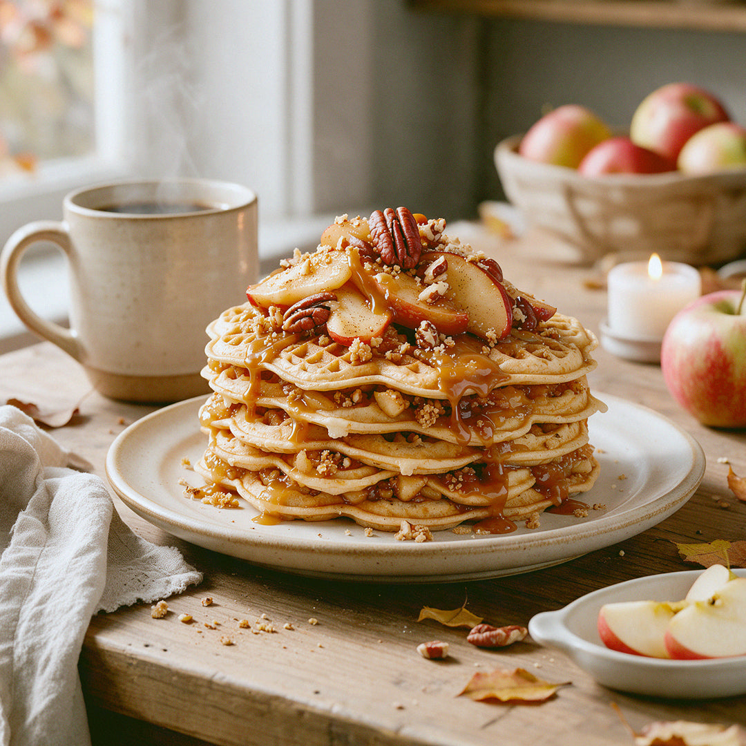 Apple Spice Protein Waffles (Limited Edition)