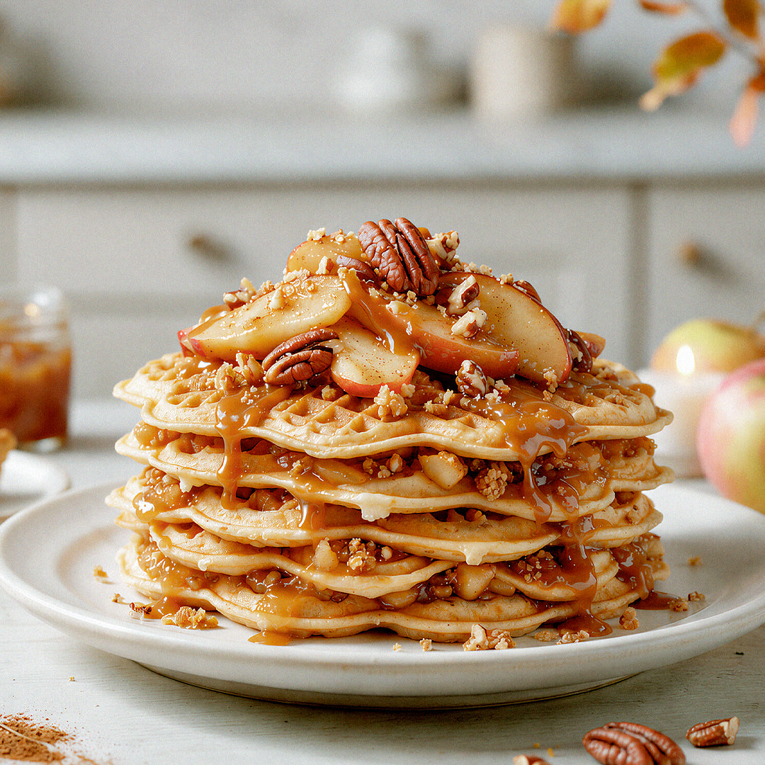 Apple Spice Protein Waffles (Limited Edition)