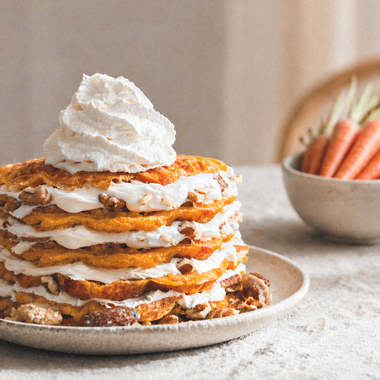 Carrot Cake Protein Waffles (limited edition)