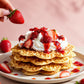 Strawberry Shortcake Waffles