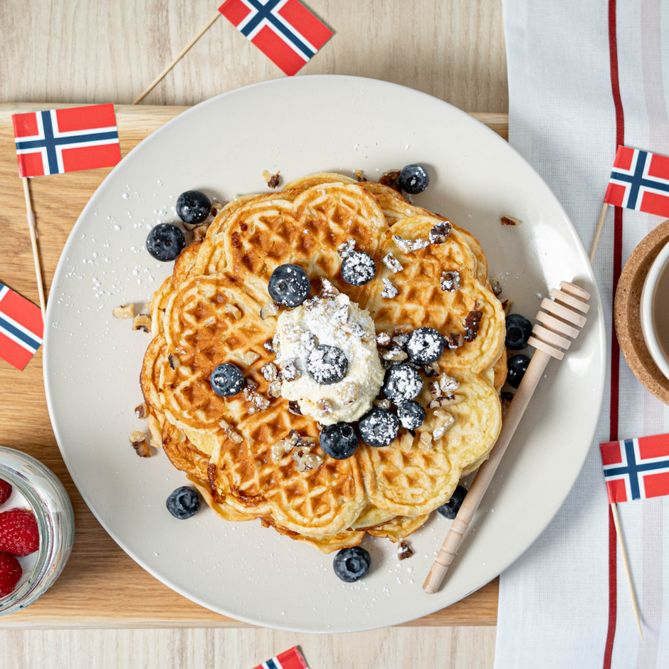 Protein Waffles Viking Waffles